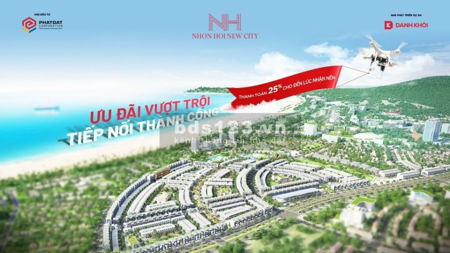 Đất nền ven biển, ( 7 x 16 ) Sổ hồng từng nền, đầu tư đón đầu không ngừng hot tại Quy Nhơn.