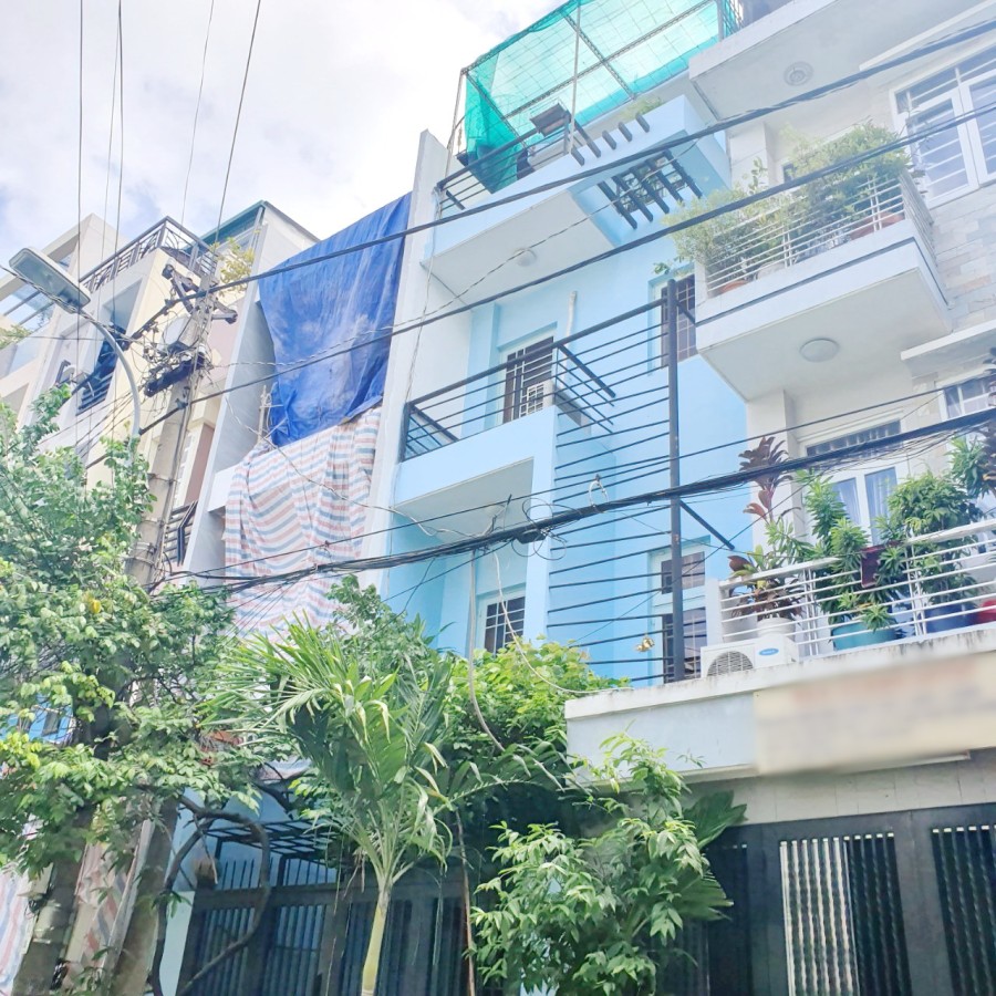 Bán nhà hẻm 5m đường Hưng Phú Phường 9 Quận 8, sổ hồng hoàn công làm việc chính chủ
