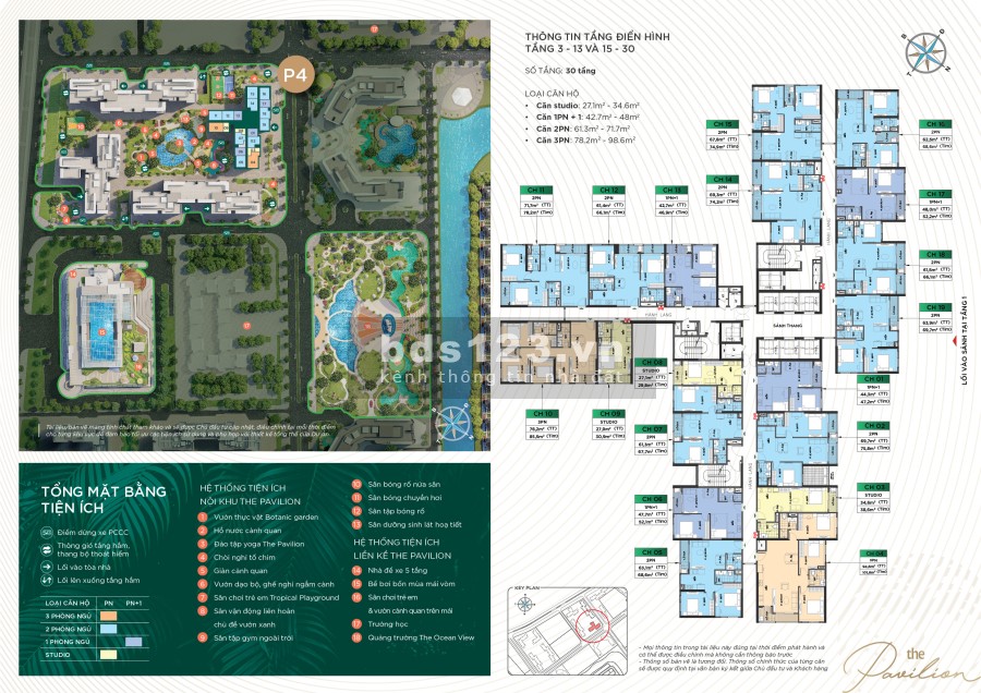 Căn hộ Vinhomes Ocean park Studio 1 pn đến 3 pn, hỗ trợ lãi suất, trực tiếp chủ đầu tư