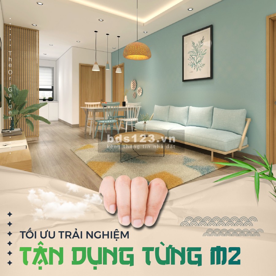 Bán căn hộ chung cư The Ori Garden giá chỉ từ '950tr/căn' có pháp lý rõ ràng