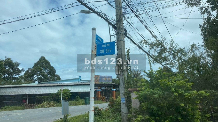 Bán gấp 1000m2 đất ngay ngã 3 cây trôm giao đường 357 xã thái mỹ củ chi 1,3tỷ