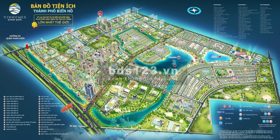 Căn hộ Vinhomes Ocean park Studio 1 pn đến 3 pn, hỗ trợ lãi suất, trực tiếp chủ đầu tư