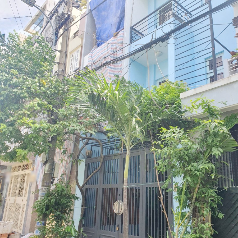 Bán nhà hẻm 5m đường Hưng Phú Phường 9 Quận 8, sổ hồng hoàn công làm việc chính chủ