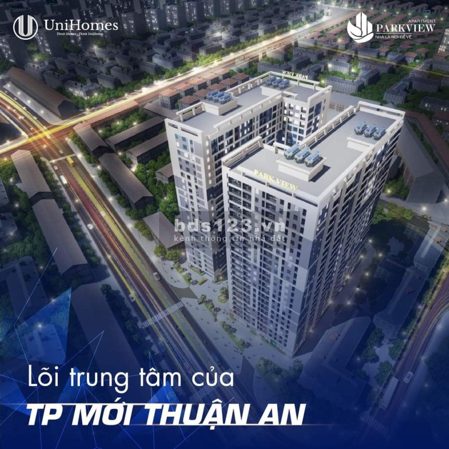Bán căn hộ chính chủ chỉ 339 triệu 2 phòng ngủ, 2 Wc dt 55m2, dự án Park View Apartment