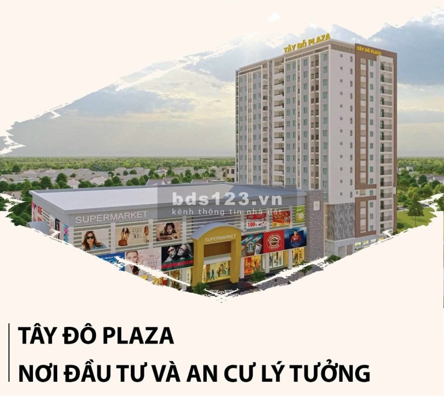 Dám booking dám tặng quà liền tay căn hộ Tây Đô Plaza