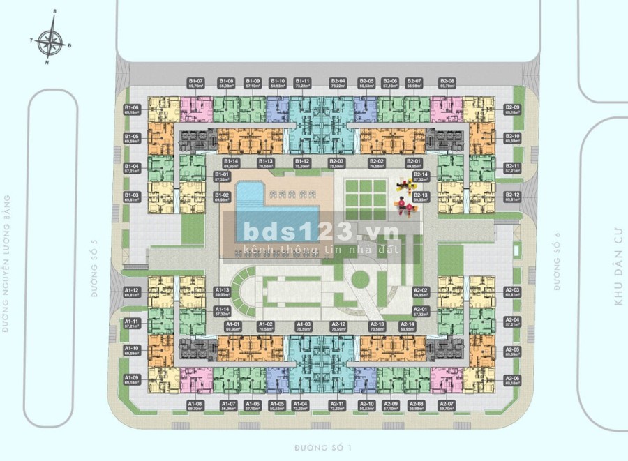 Chuyển nhượng Q7 Boulevard Chiết khấu từ 1%, Căn 2PN 2.3 tỷ, 3PN 3.1 Tỷ, Các Tầng