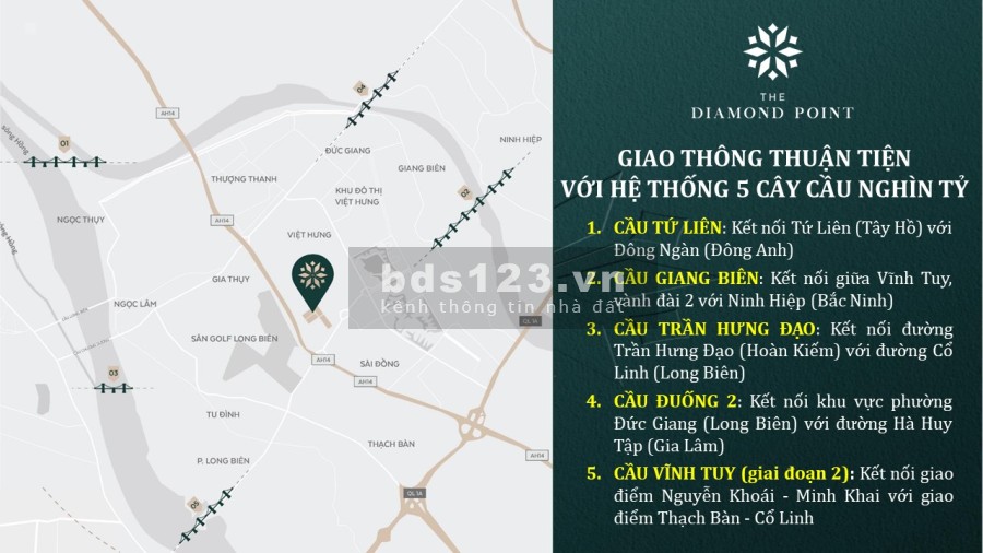The Diamond Point - Siêu phẩm thấp tầng khu người giàu quận Long Biên