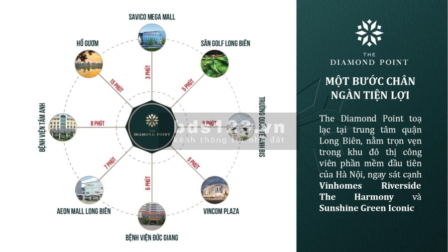 The Diamond Point - Siêu phẩm thấp tầng khu người giàu quận Long Biên