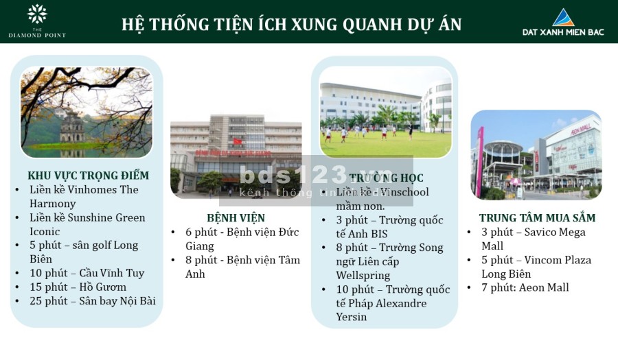 The Diamond Point - Siêu phẩm thấp tầng khu người giàu quận Long Biên