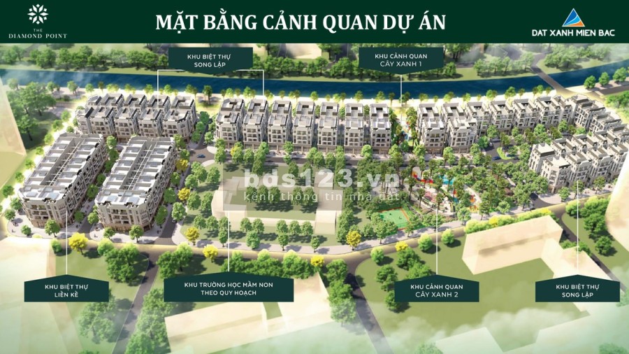 The Diamond Point - Siêu phẩm thấp tầng khu người giàu quận Long Biên