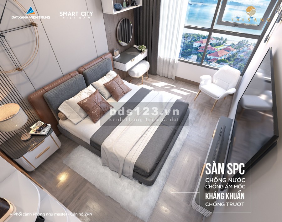 Suất ngoại giao đặc biệt căn hộ 1PN chung cư cao cấp The Sang Residence Đà Nẵng