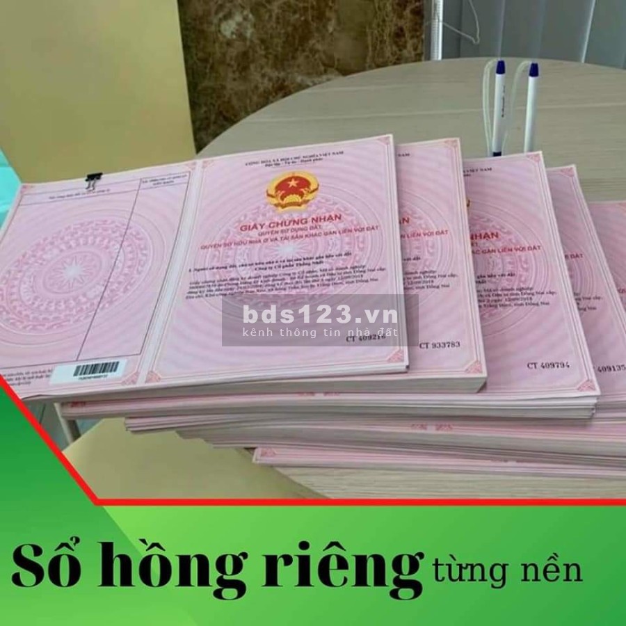 kẹt tiền cần bán gấp lô đất ngay khu công nghiệp tân bình sổ hồng lh 0967068799