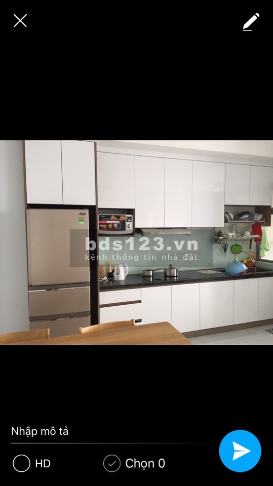 Cho thuê căn hộ chung cư Palm Heights 2 phòng ngủ, giá tốt, diện tích 80m2, lh 0938258682