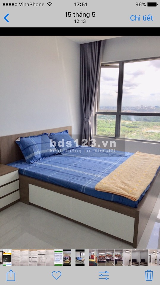 Cho thuê căn hộ chung cư Palm Heights 2 phòng ngủ, giá tốt, diện tích 80m2, lh 0938258682