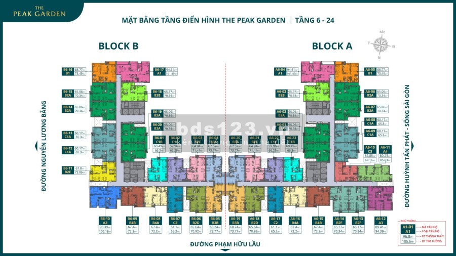 Căn hộ Quận 7 The Peak Garden liên kề Phú Mỹ Hưng giá chỉ từ 1.5 tỷ, liên hệ 0906231863