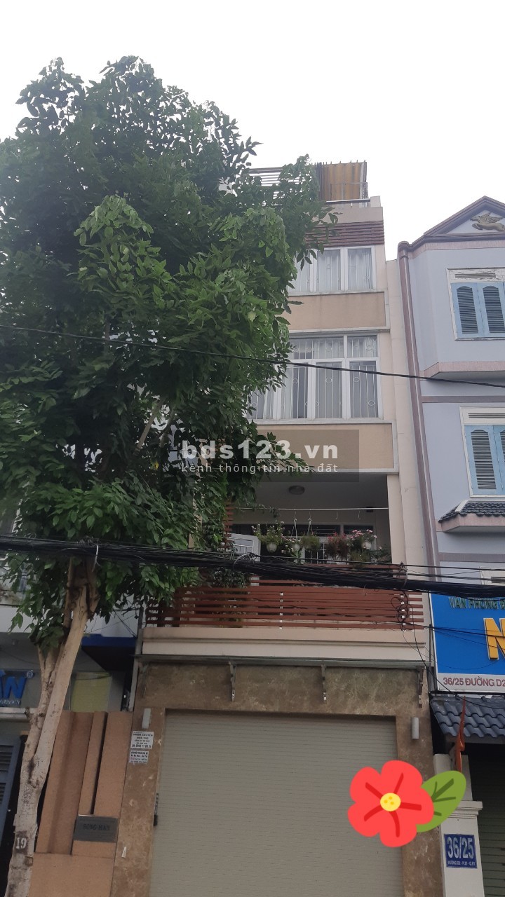 Bán nhà khu phân lô D3 Bình Thạnh diện tích sử dụng 80m2 4 tầng giá bán chỉ 12,5 tỷ