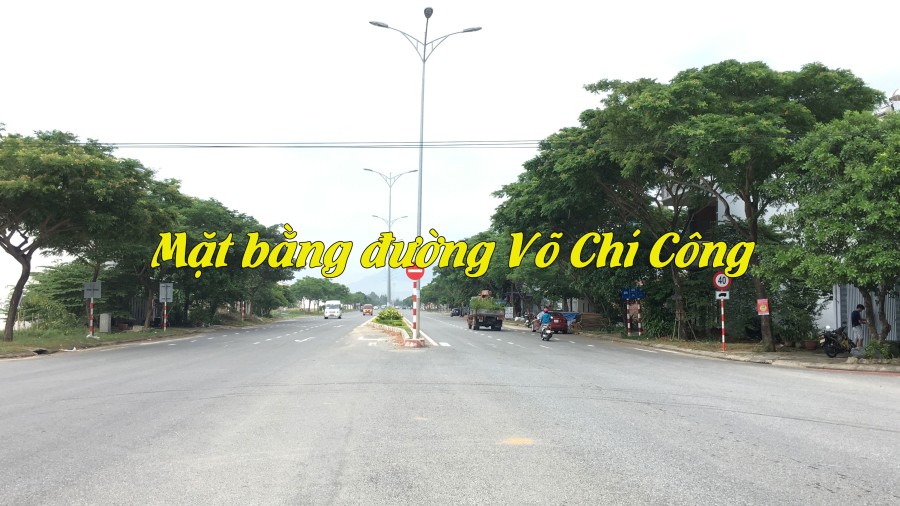 Mặt bằng đường Võ Chí Công - Đà Nẵng