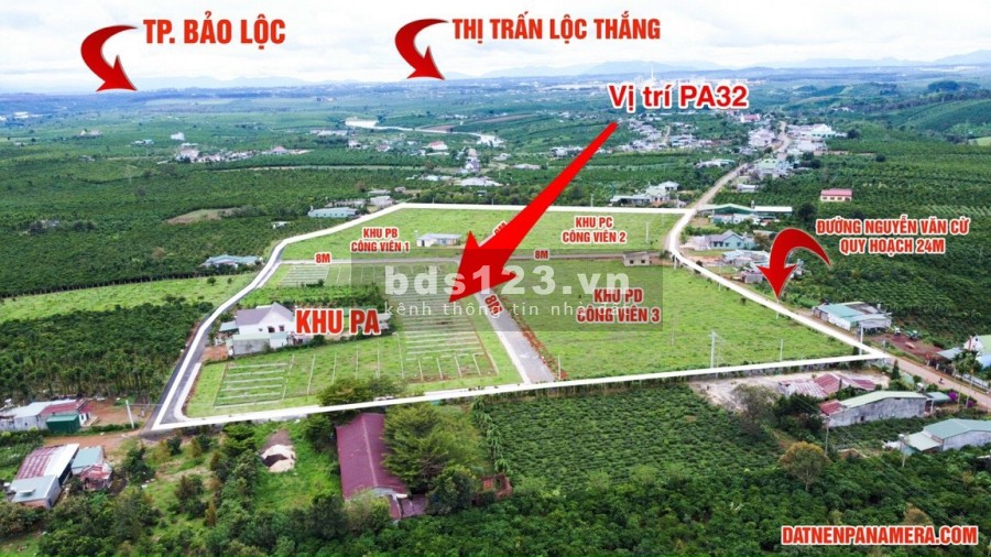 Đầu tư bất động sản nghỉ dưỡng ở tại vị trí đắc địa của Bảo Lâm, Bảo Lộc sổ hồng riêng từng nền