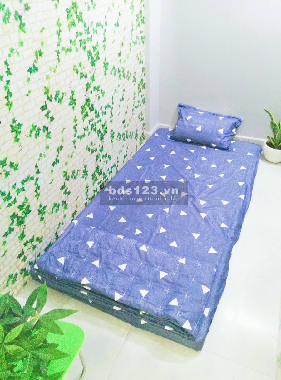 Phòng mini sạch bao full chi phí chỉ từ 1.5 triệu, giảm giá 500 cho 2 tháng, có máy lạnh