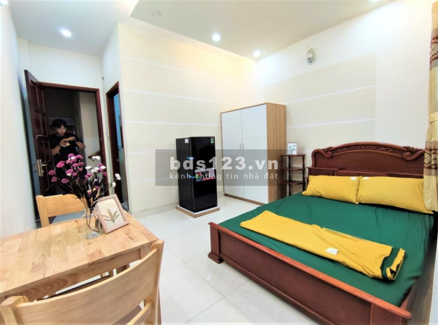 Căn hộ dịch vụ diện tích 30m2 Quận Tân Bình full nội thất thoáng mát giá 4 triệu/tháng
