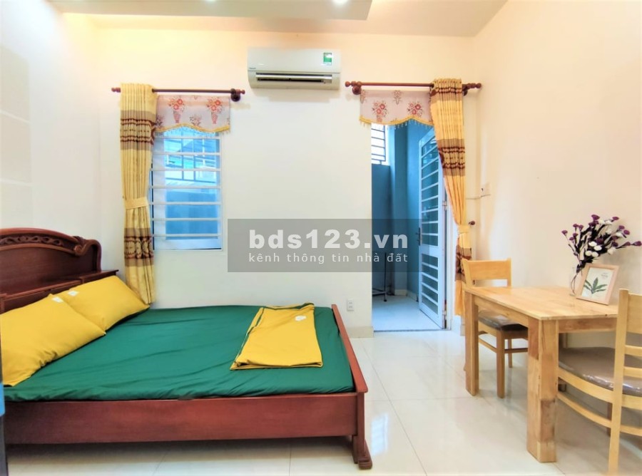 Căn hộ dịch vụ diện tích 30m2 Quận Tân Bình full nội thất thoáng mát giá 4 triệu/tháng