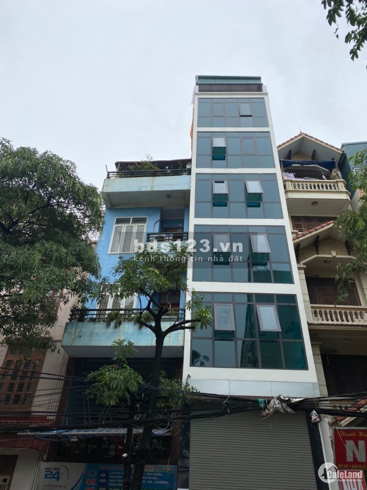Bán nhà nguyên căn 7 tầng đúc Ô Chợ Dừa đoạn đẹp nhất phố diện tích 63m2, giá tốt, lhcc