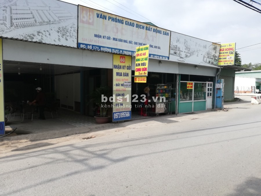 Cho thuê mặt bằng 10 triệu/tháng diện tích sử dụng 10×20m, Thạnh Lộc 13, Quận 12