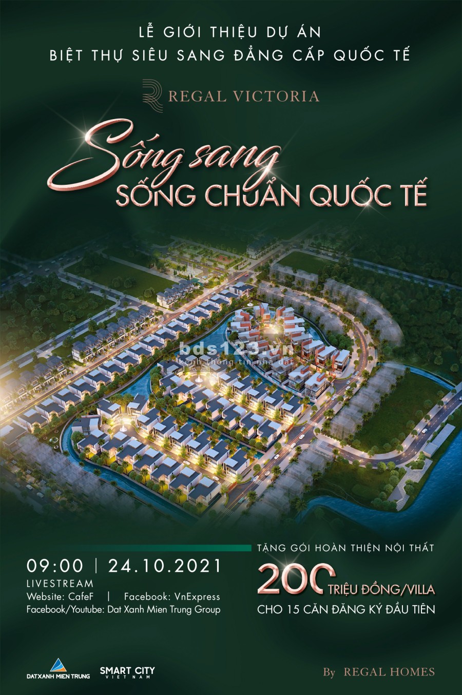 Biệt thự đảo Đảo Ngọc Rigal Victoria tận hưởng cuộc sống đẳng cấp giàu sang, tiện ích đầy đủ