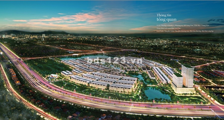 Biệt thự Dự án LAVIDA Vũng Tàu từ chủ ĐT với 15% thanh toán quý khách Đứng tên HĐ cọc