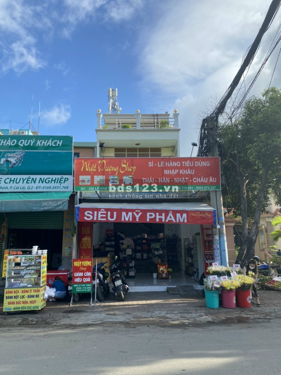 Chính chủ gửi bán Nhà mặt tiền 206 Lê Văn Thịnh lộ giới 30m hđ thuê giá thương lượng 0918860304