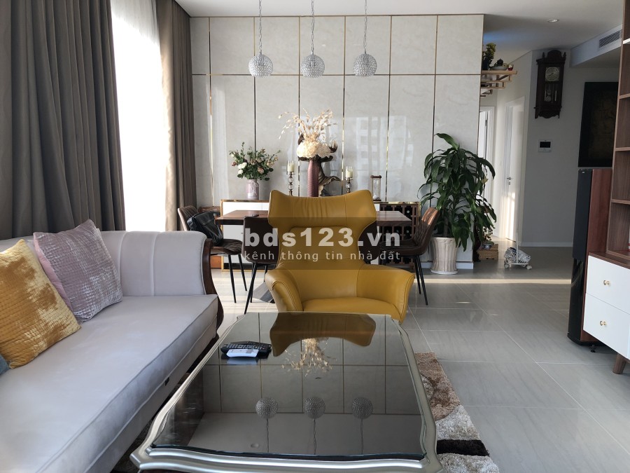 Cho thuê căn hộ cao cấp 3PN tại dự án Đảo Kim Cương giá 35 triệu/tháng đầy đủ nội thất