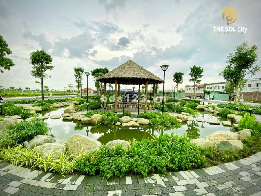 Bán đất nền nhà phố dự án THE SOL CITY Nam Sài Gòn Ngay chợ Hưng Long Bình Chánh
