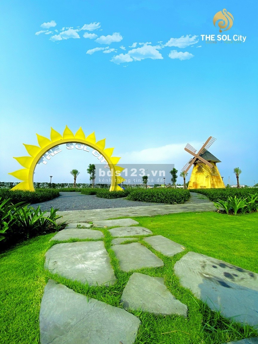 Bán đất nền nhà phố dự án THE SOL CITY Nam Sài Gòn Ngay chợ Hưng Long Bình Chánh