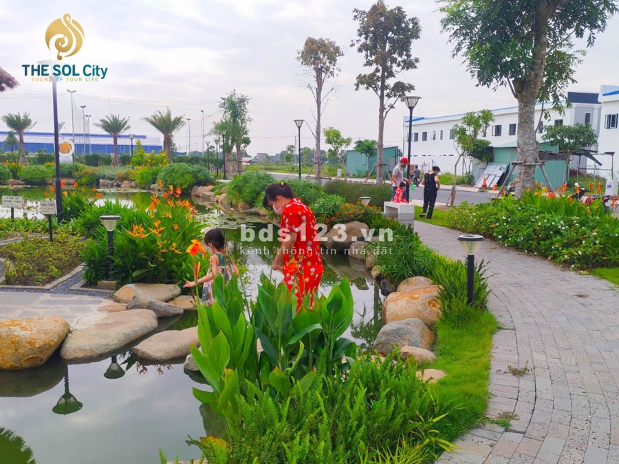 Bán đất nền nhà phố dự án THE SOL CITY Nam Sài Gòn Ngay chợ Hưng Long Bình Chánh