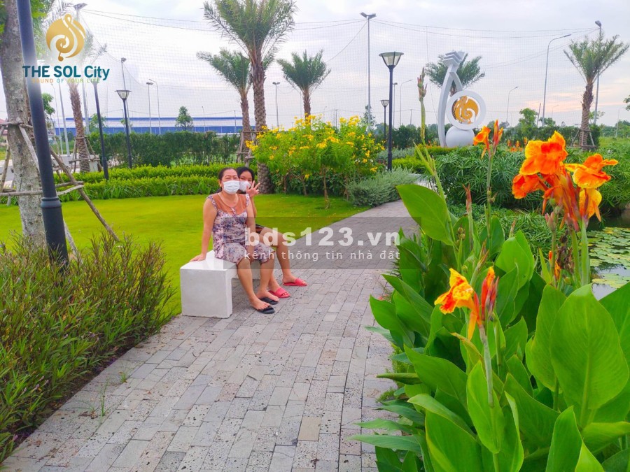 Bán đất nền nhà phố dự án THE SOL CITY Nam Sài Gòn Ngay chợ Hưng Long Bình Chánh