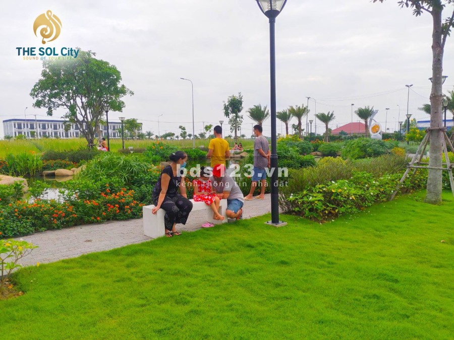 Bán đất nền nhà phố dự án THE SOL CITY Nam Sài Gòn Ngay chợ Hưng Long Bình Chánh