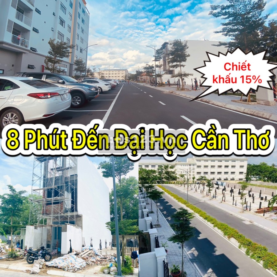 Bán đất nền Khu đô thị Mới Cần Thơ, Chiết khấu lên đến 15 % giá 1.9 tỷ, thanh toán linh hoạt
