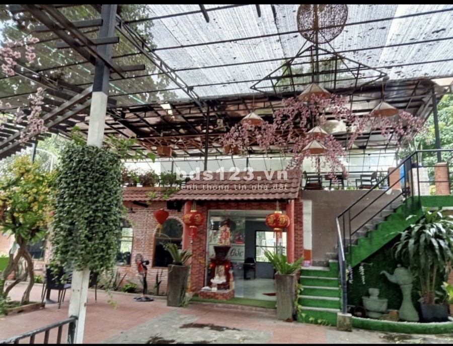 Sang gấp quán Cafe Sân Vườn 1600m2 tại Nguyễn Thị Búp P Hiệp Thành Q12