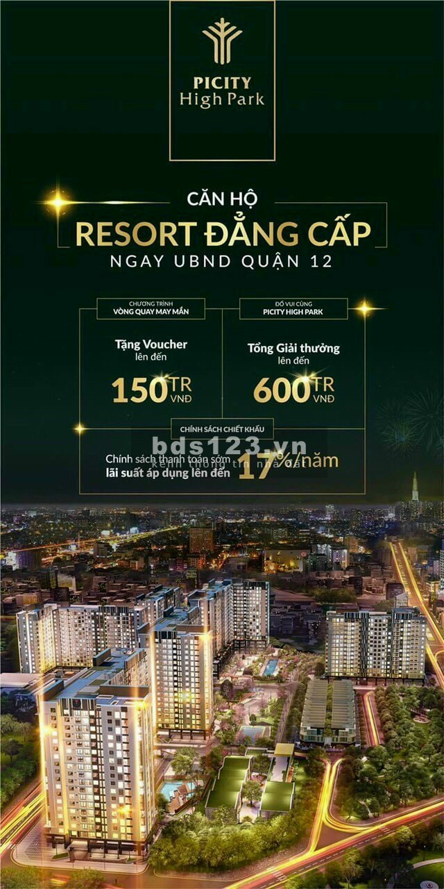 Cơ hội sở hữu căn hộ cao cấp quy mô đạt chuẩn 5 sao với giá chỉ 600 triệu