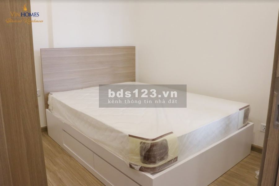 Cho thuê căn 2 Phòng ngủ, 60m2,có điều hòa, tại Vinhomes Smart City 6tr
