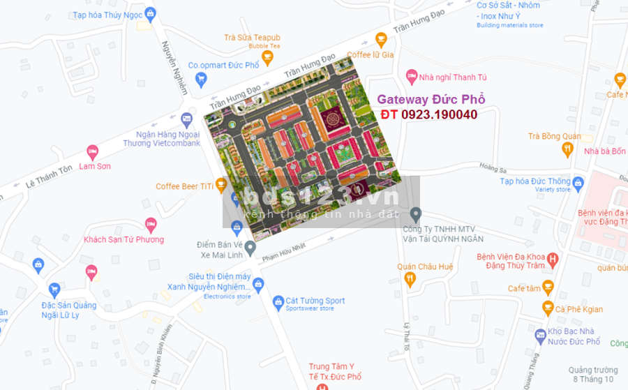 Cần bán lô đất mặt tiền 29 mét tại trung tâm Thị xã Đức Phổ, Quảng Ngãi