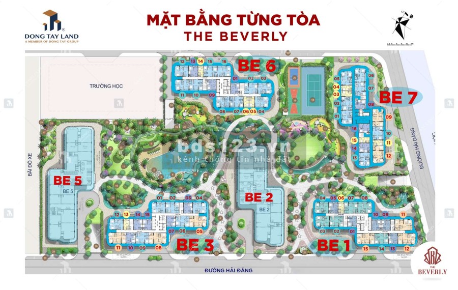 Bán căn hộ Beverly phân khu cao cấp liền kề Công viên vị trí Kim cương View Triệu đô giá Bình Dân