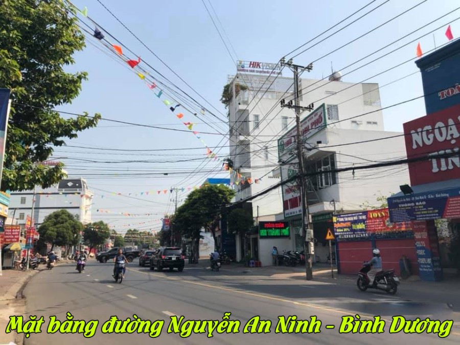 Mặt bằng đường Nguyễn An Ninh - Bình Dương