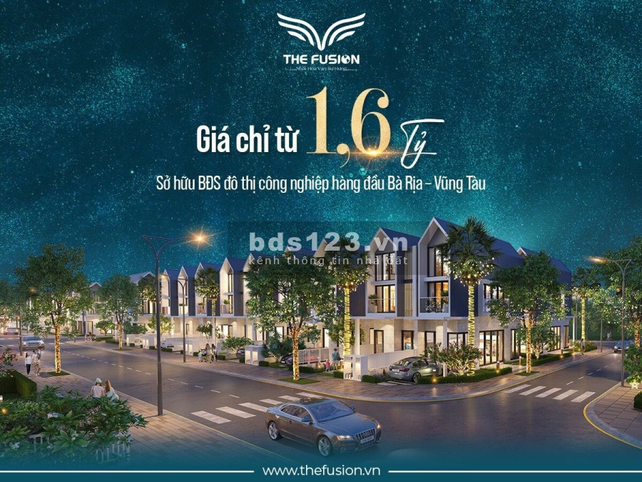 Mở bán dự án The Fusion đất nền tại Châu Đức Bà Rịa, Vũng Tàu, giá đầu tư chỉ 12 triệu/m2