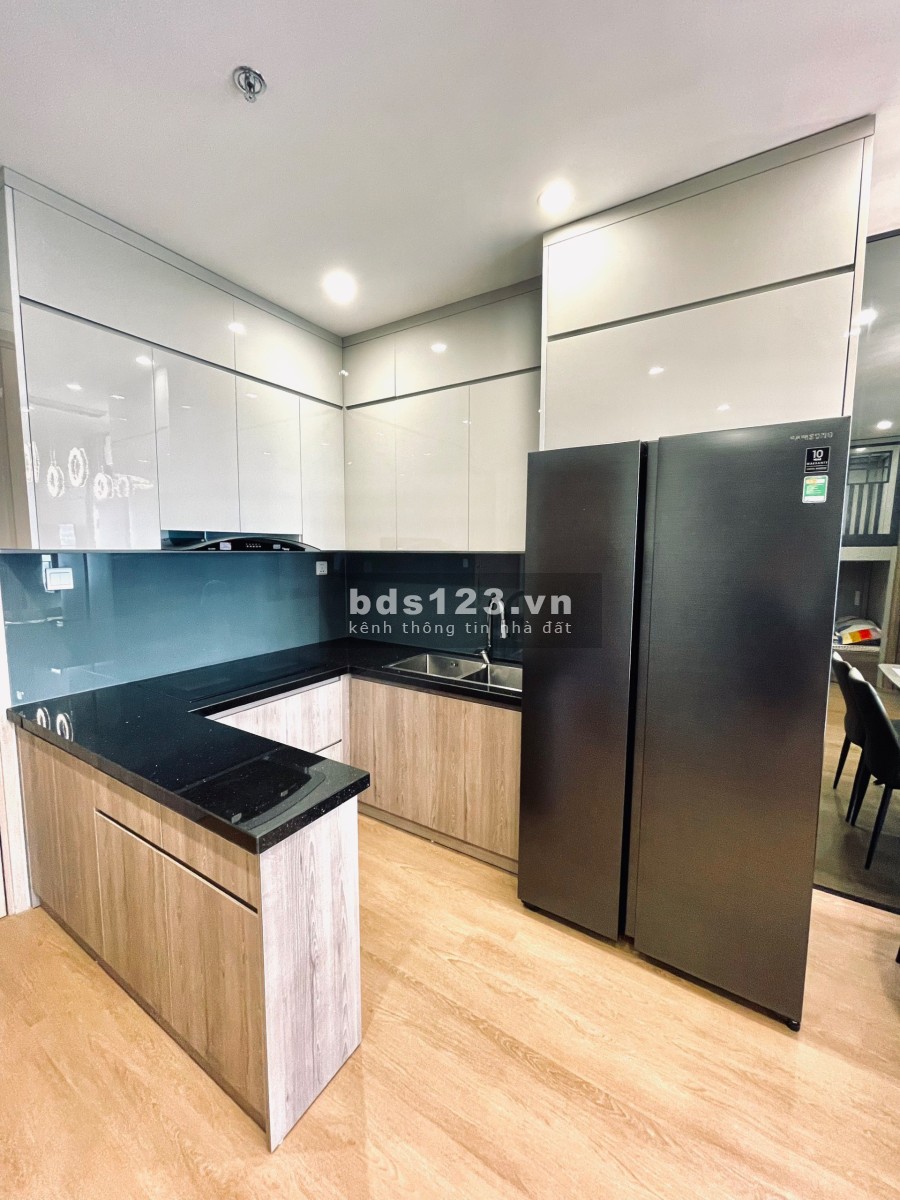 Cho thuê CH 1PN+1 diện tích 46m2, full đồ như ảnh, giá 9.5tr tại Vin Smart City. LHO968.719.555