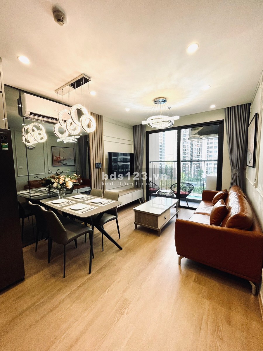 Cho thuê CH 1PN+1 diện tích 46m2, full đồ như ảnh, giá 9.5tr tại Vin Smart City. LHO968.719.555
