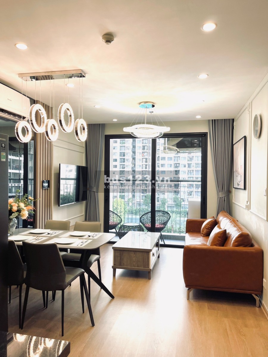 Cho thuê CH 1PN+1 diện tích 46m2, full đồ như ảnh, giá 9.5tr tại Vin Smart City. LHO968.719.555