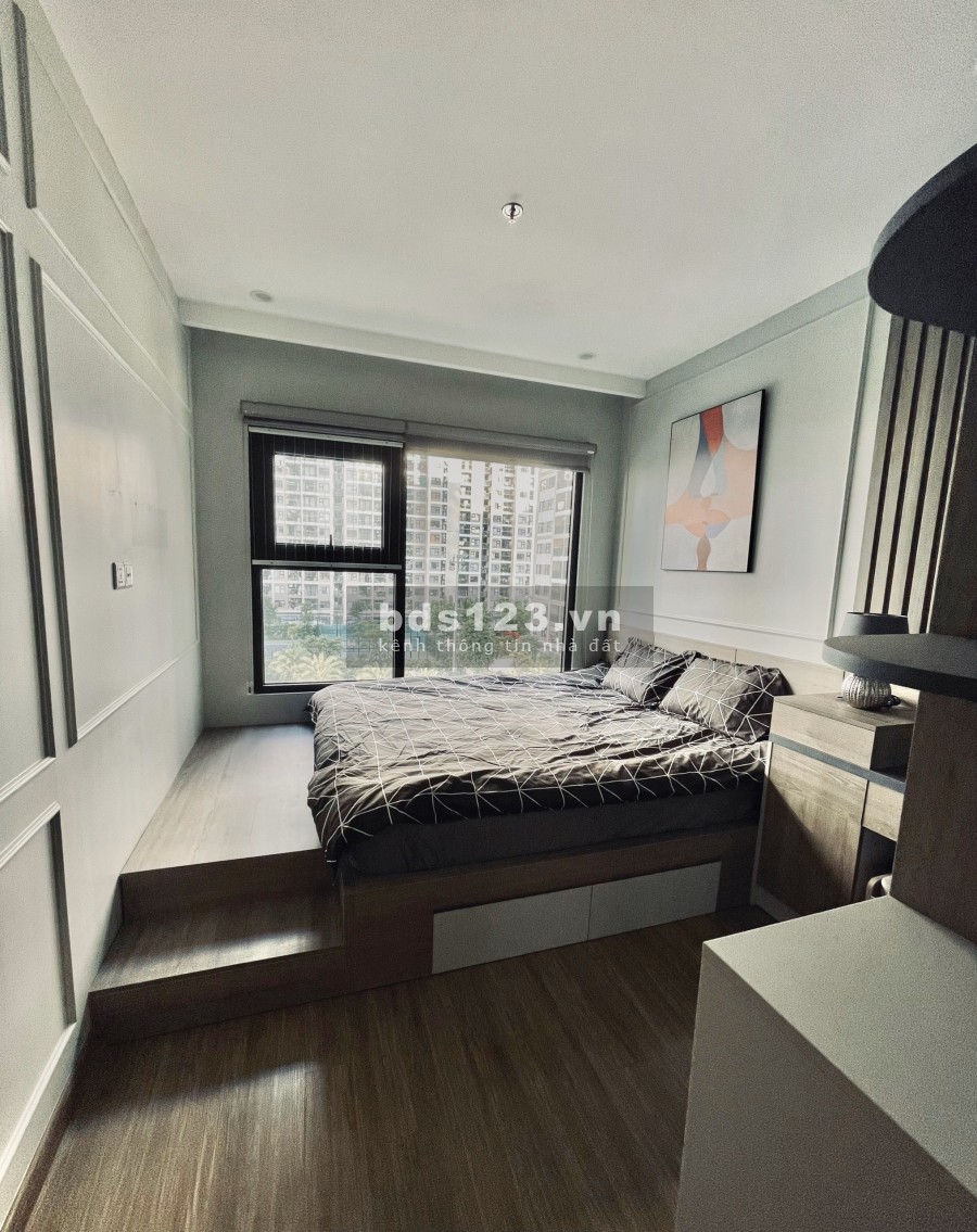 Cho thuê CH 1PN+1 diện tích 46m2, full đồ như ảnh, giá 9.5tr tại Vin Smart City. LHO968.719.555