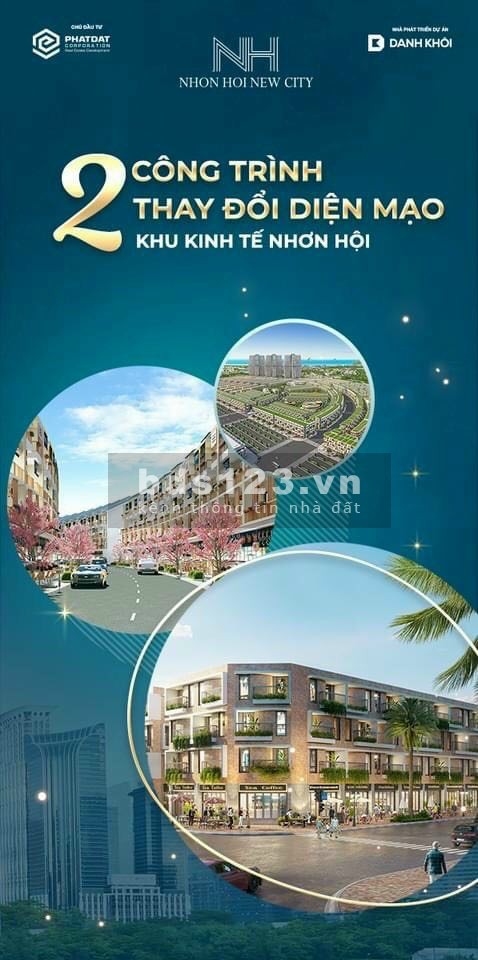 Bán đất nền ven biển dự án Nhơn Hội New City Quy Nhơn, giấy tờ đầy đủ, pháp lý chuẩn