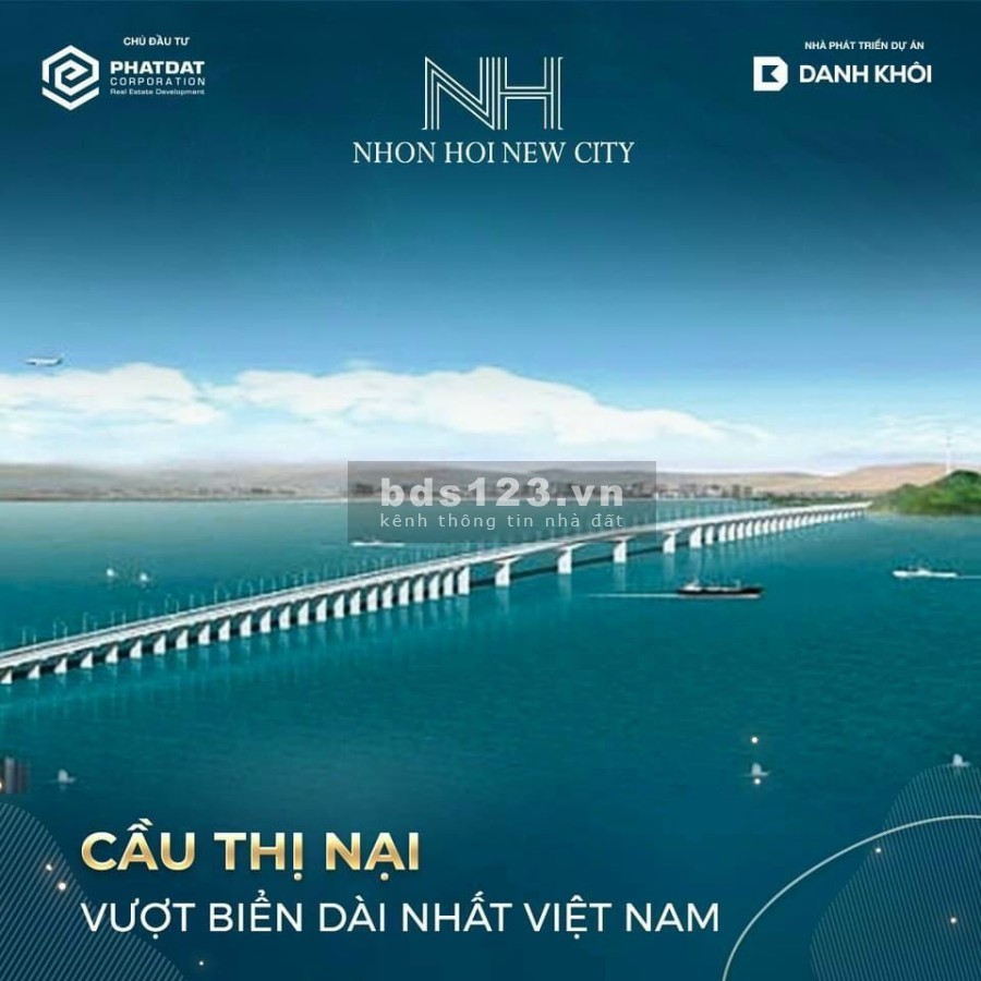 Bán đất nền ven biển dự án Nhơn Hội New City Quy Nhơn, giấy tờ đầy đủ, pháp lý chuẩn